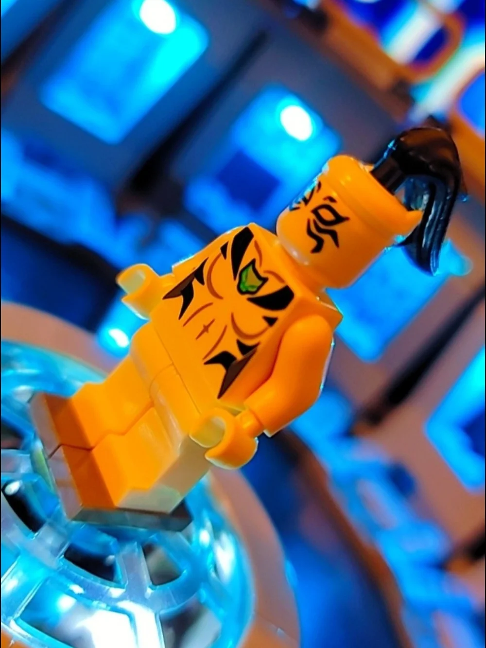 White Tiger Minifigure Lego Compatible